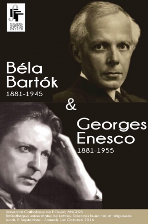  Expoziția ”Béla Bartók și George Enescu” la Angers